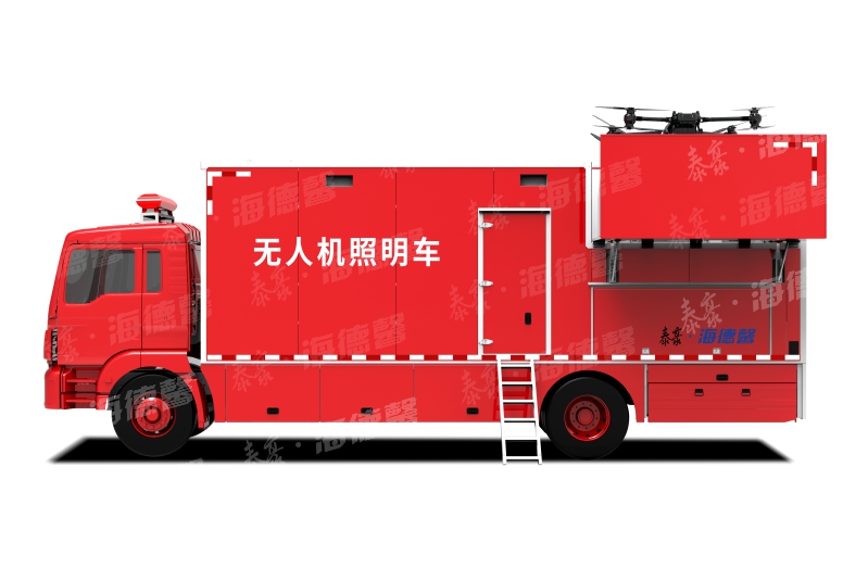 无人机照明车